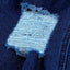 Side Slit Distressed Flare Jeans