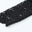 Crisscross Spliced Black Lace Top